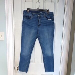 Old Navy Rockstar Super Skinny Blue Denim Jeans